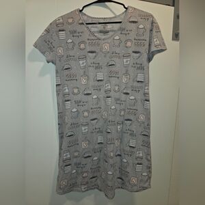 Secret Treasures Gray and Pink Kids Pajama Nightgown